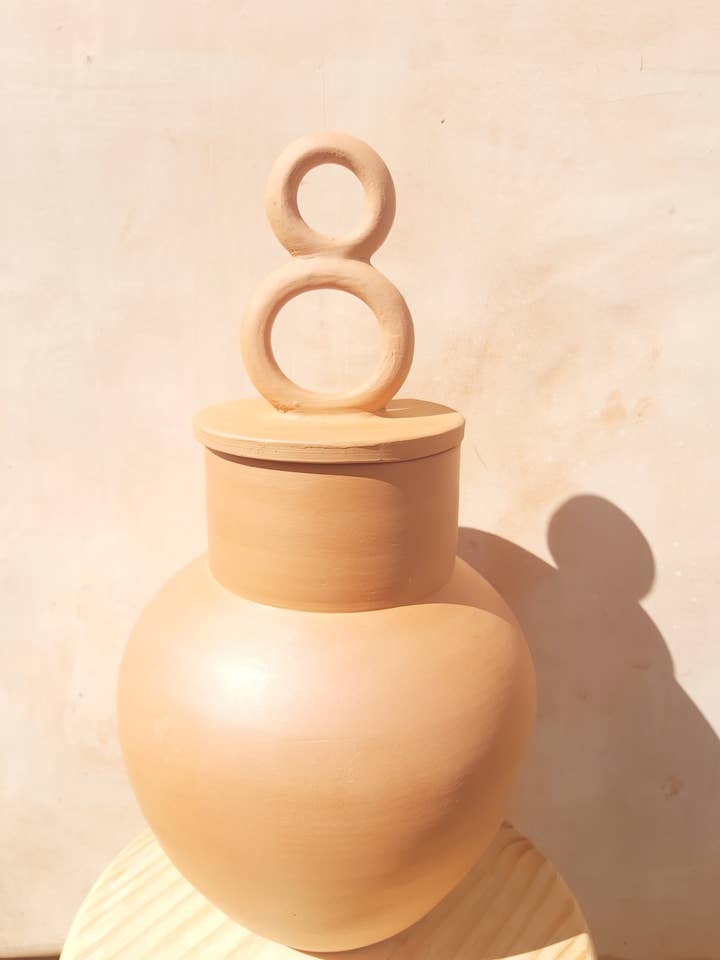 Terracotta jar. for wholesale by Cerámica Roca Caus