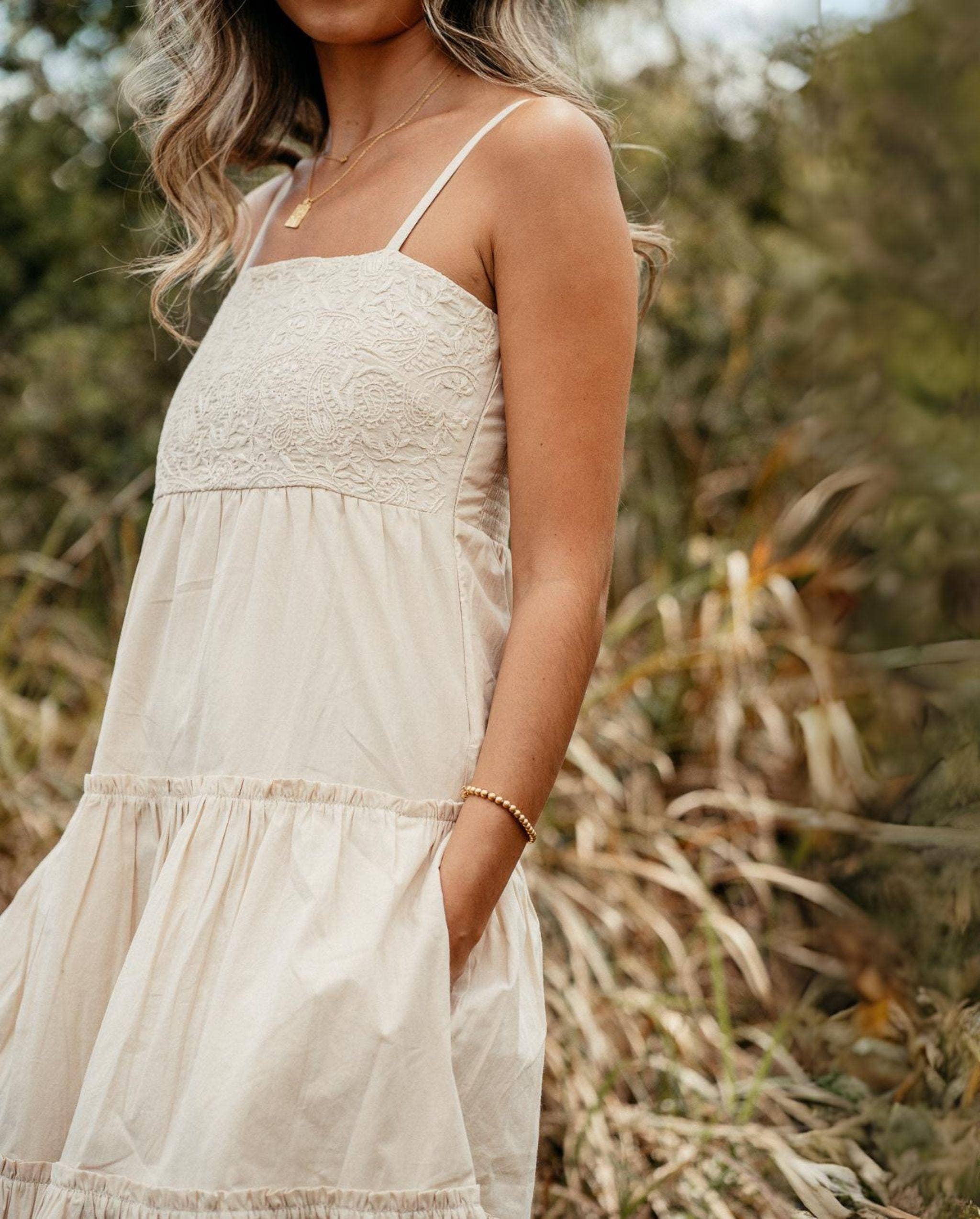 Kaasida | Women Fashion Boutique - Wholesale Dress - Women's - Zaafira Tiered Midi Dress13