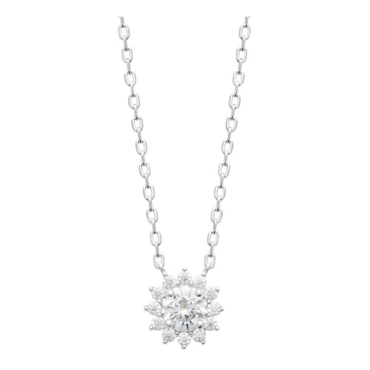 LOUISA Necklace - silver for wholesale by Labelle