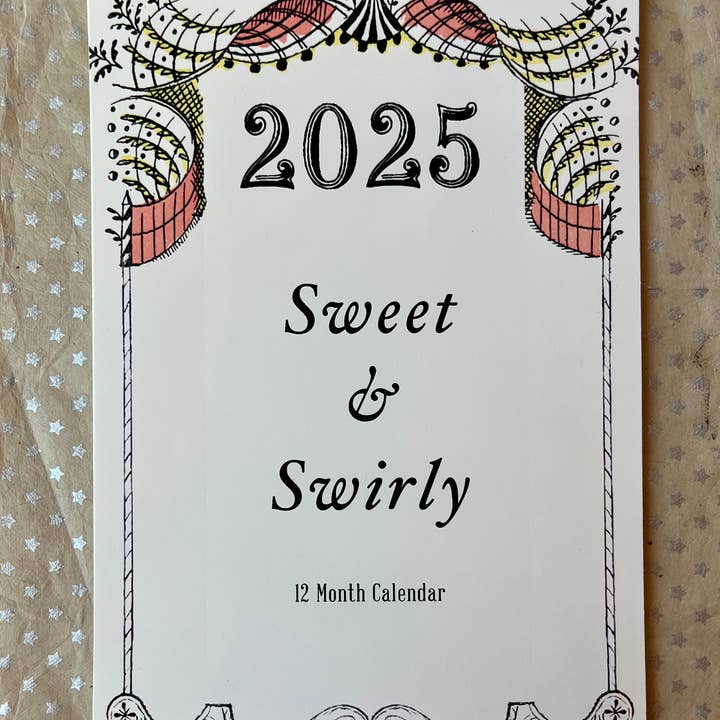 Parcel – wholesale Calendar – Parcel 2025 Sweet & Swirly Calendar