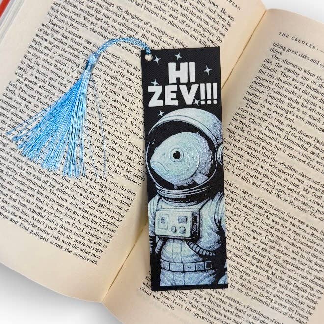 Hi Zev! Dungeon Crawler Carl Inspired 3D Bookmark for wholesale by Twisted Layers