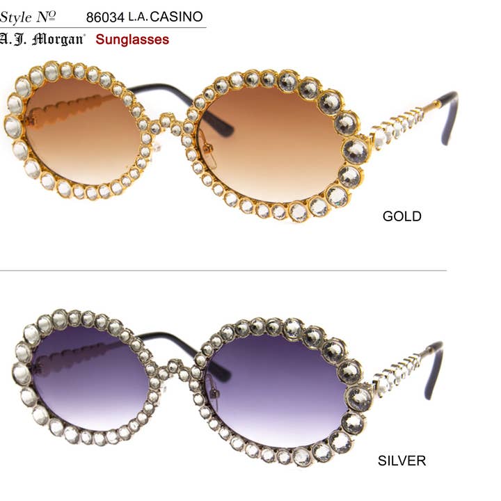 La Casino - Occhiali da sole per la vendita all'ingrosso da parte di A.J. Morgan