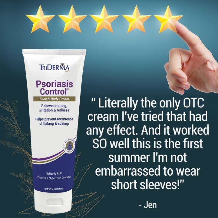 TriDerma MD – Engroshandel Kropscreme/lotion – Psoriasis Kontrol ansigt og krop creme3