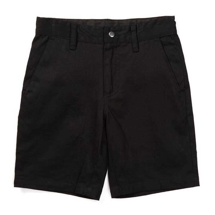 Black Knuckleheads Baby Kids Chino Shorts for wholesale by Knuckleheads Clothing
