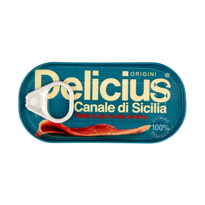 Delicius - Anchovy Fillets from the Sicilian Channel in Olive Oil for wholesale by Conserves Parallèles