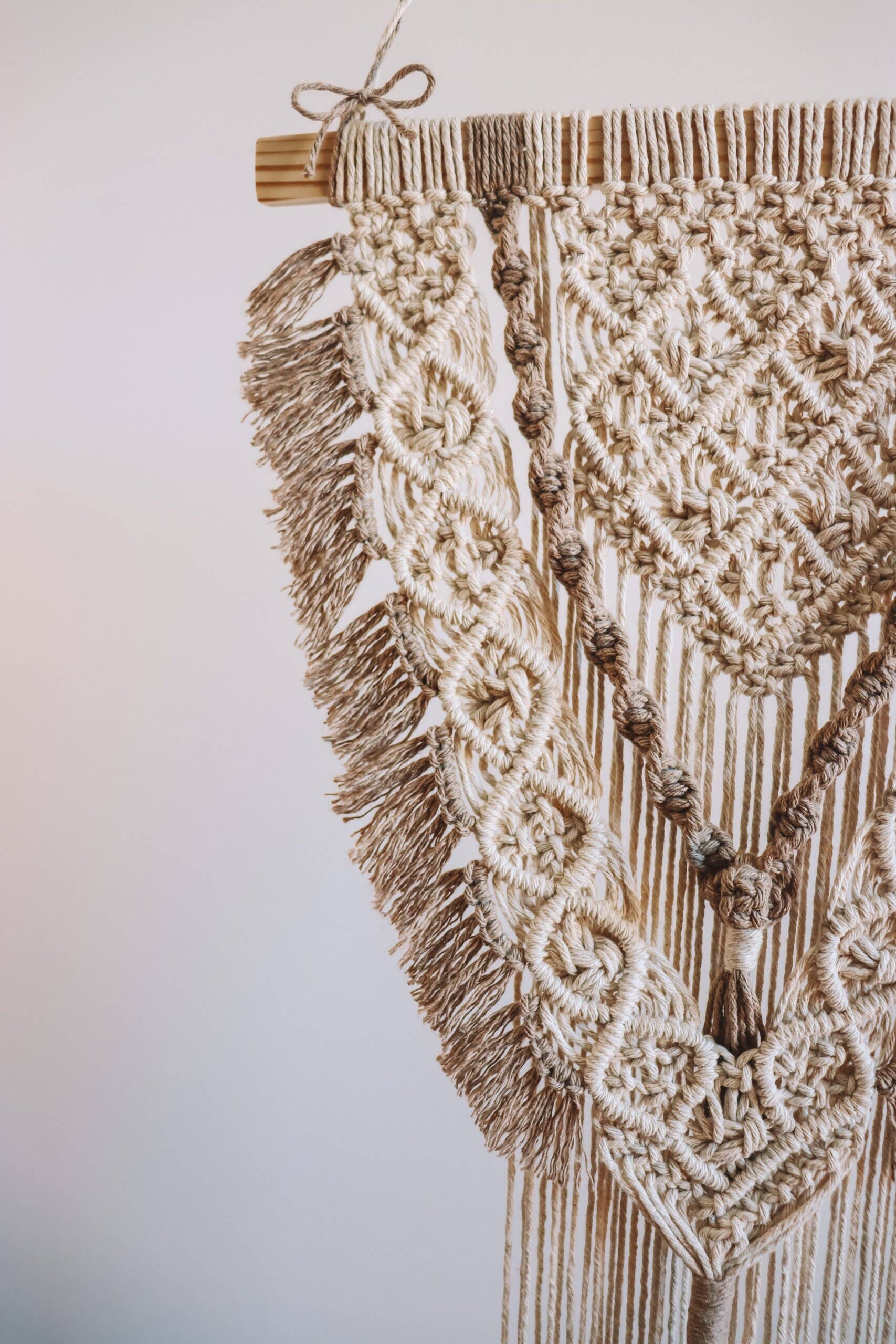 Zaumi Loop - Wholesale Tapestry/Textile - Cuenca Macrame Wall Panel1