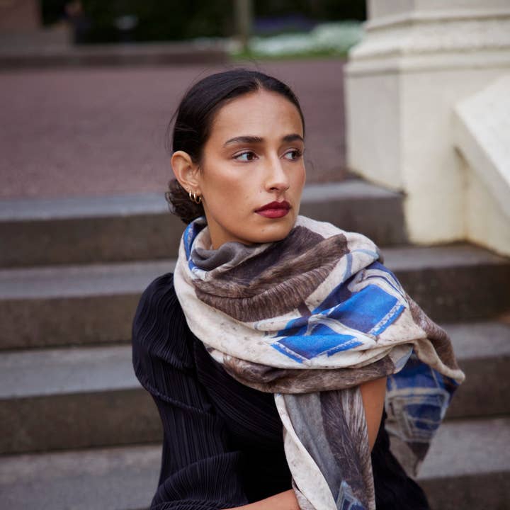 FØR FOLKEMÆNGDERNE oversized uld tørklæde for engroshandel hos GOOD&CO