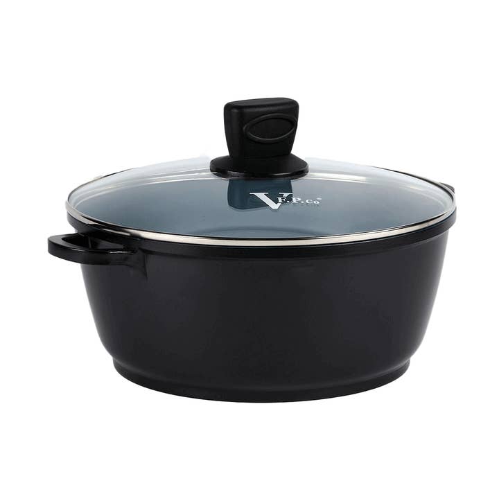 Keramisk suppegryde med låg. 11 tommer (28 cm) - 6L for engroshandel hos Vie Belles