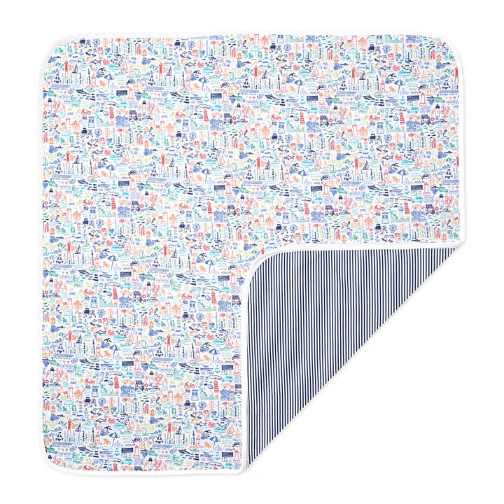 Jersey Shore Baby Blanket for wholesale on Faire