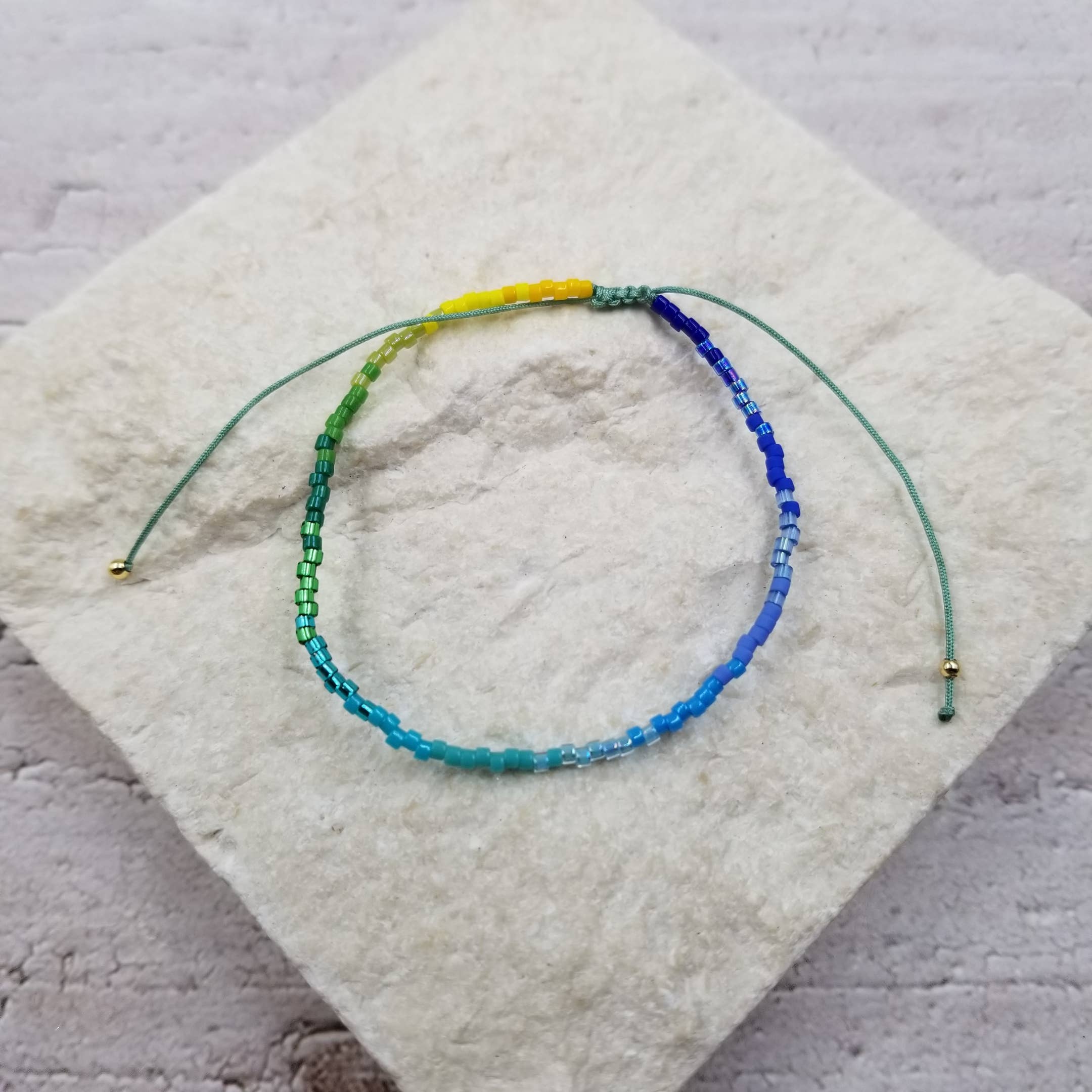 Treasure Wholesale – Pulseira de missangas por atacado – Pulseira de Amizade de Dopamina com Missangas MIiyuki Feita à Mão1