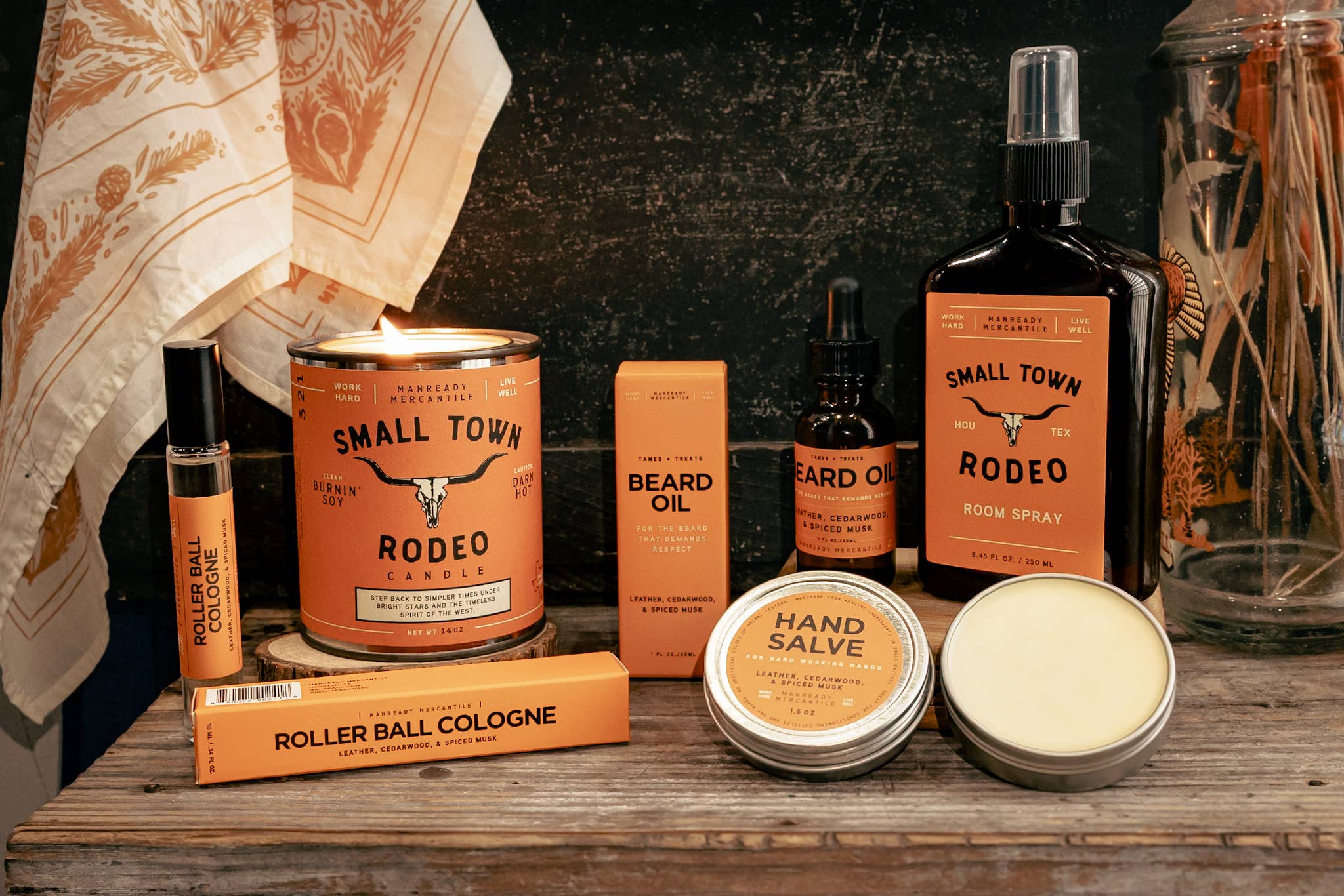 Manready Mercantile - Venta al por mayor Fragancias de bola - Colonia Roller Ball | La Serie Americana | Etiqueta Naranja9