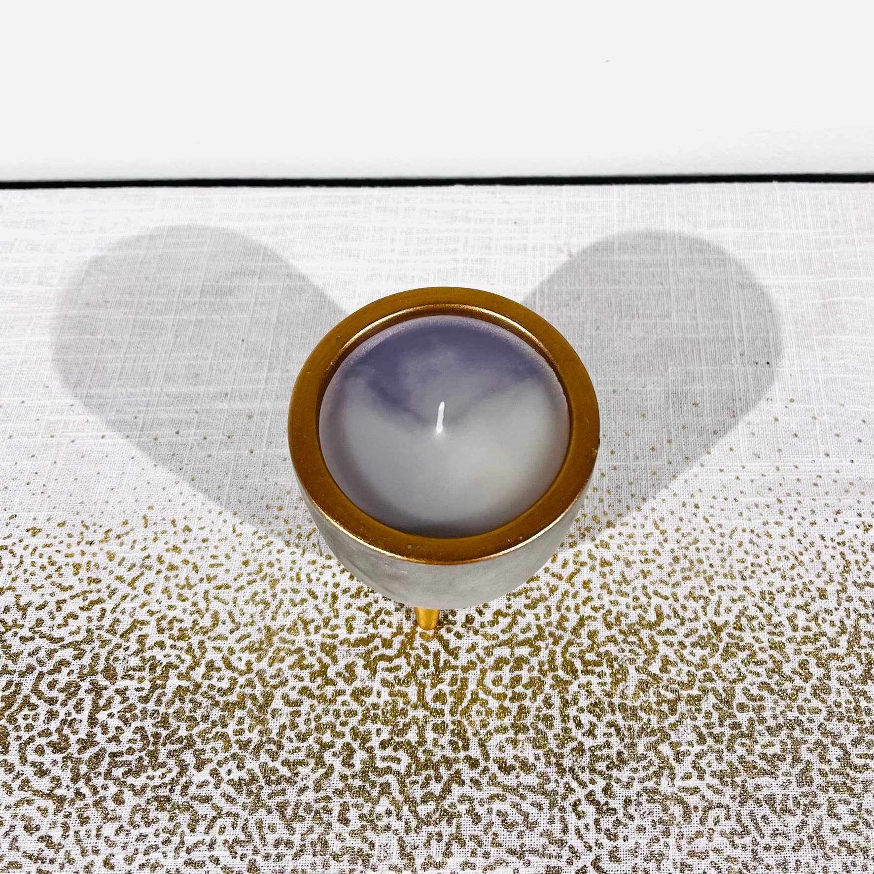 .AVPV. Studio - Wholesale Jar/Filled Candle - Concrete Copper Candle / Flowerpot8