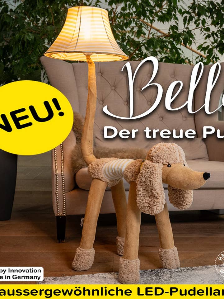 Bello, il fedele barboncino per la vendita all'ingrosso da parte di Happy Lamps