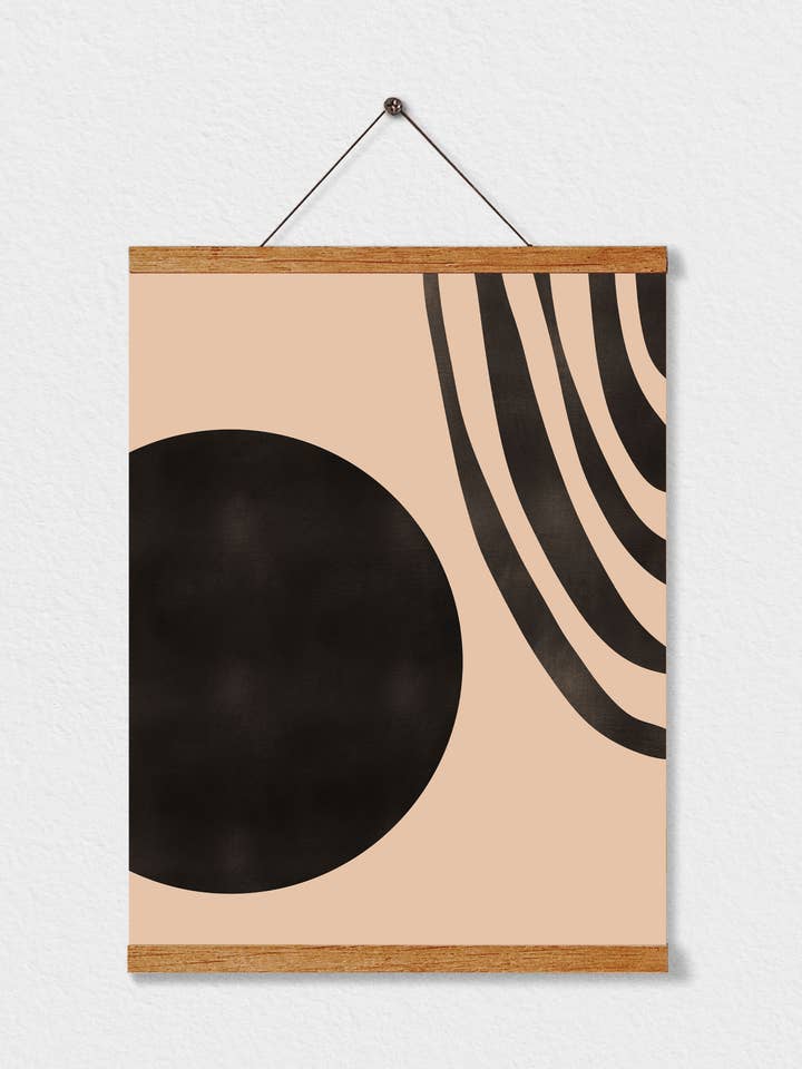 Circles Modern Art Print for wholesale by Illustrations Its Funny Howww Inc