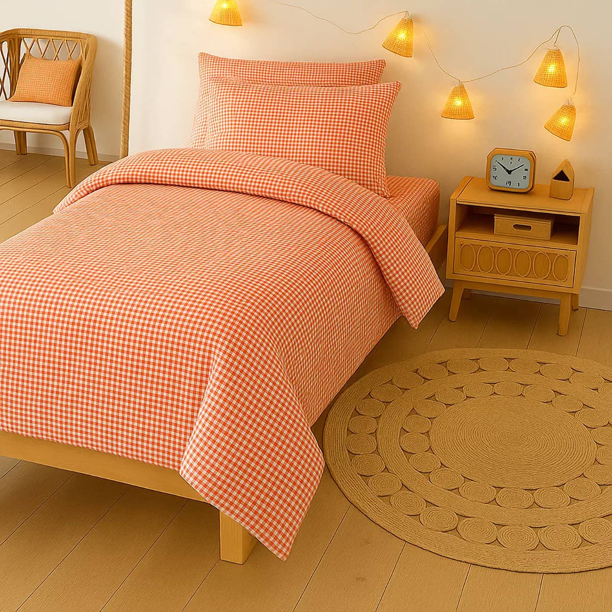 PAPATE - Wholesale Duvet Cover - Kids & Baby - Organic Cotton Duvet Cover - Vichy
4