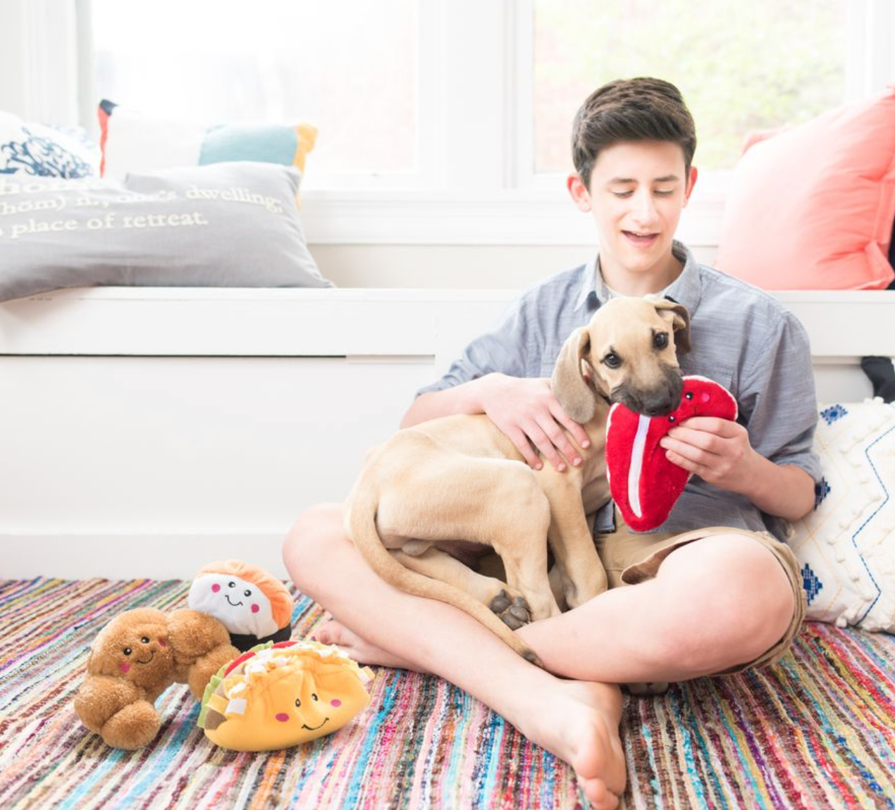 ZippyPaws - Vente Peluche – chien - NomNomz® - Sushi - Jouet pour chien2