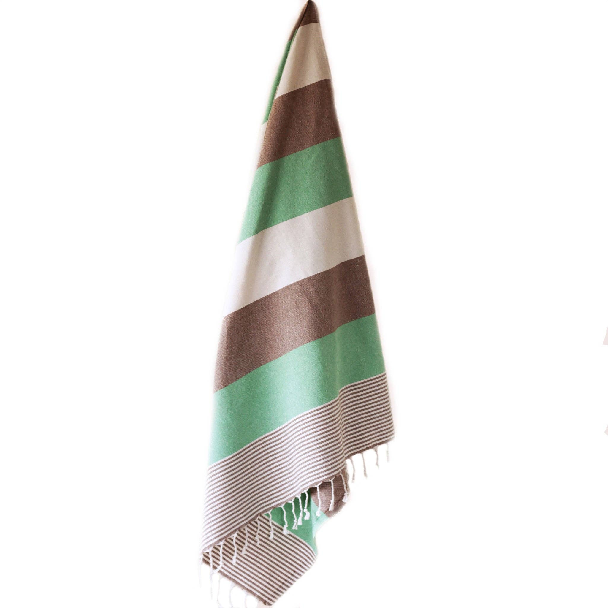 madeathand.nl - Wholesale Beach Towel - Multi Color Striped  Turkish Towel0