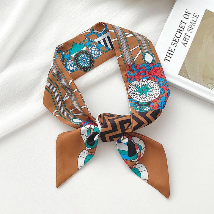 ACCITY - Wholesale Scarf - Women's - RETRO LONG TIE BAG HANDLE RIBBON SCARF_CWASC0722