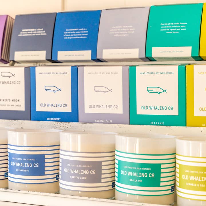 Old Whaling Company - Wholesale Jar/Filled Candle - Coastal Calm® Candle