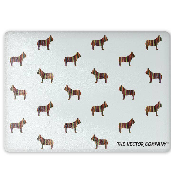 Glass Chopping / Serving Board – French Bull Dogs for wholesale by The Hector Company