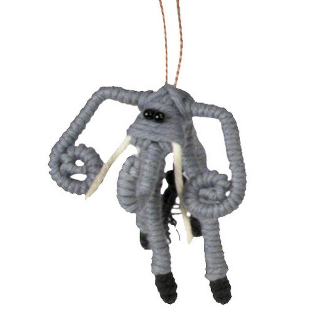 One World Projects - Vendita all'ingrosso Decorazione - Ornamenti Animali Safari in Cotone e Filo1