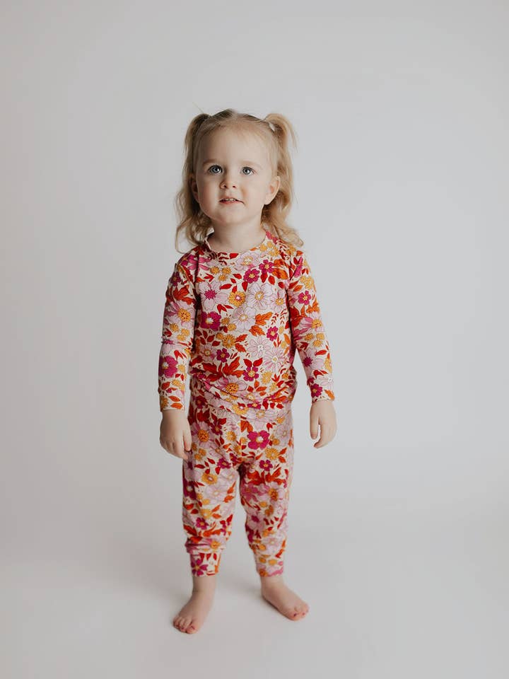 Three Little Tots - Wholesale Sleepwear set – Kids - Wild Child Flower Jammies Kids Pjs & Lougewear11
