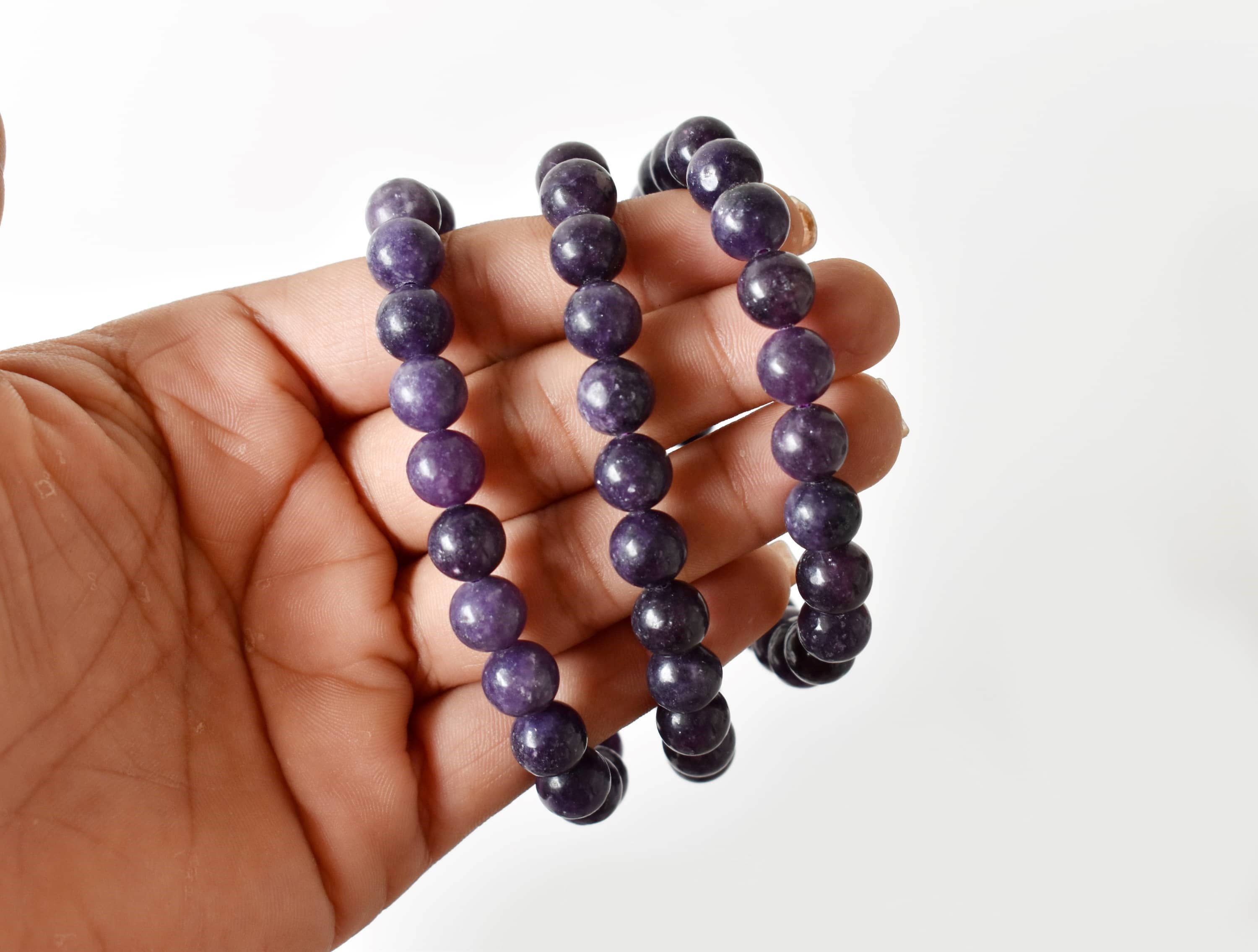 Soothing Crystals - Wholesale Beaded Bracelet - Healing Bracelet | Lepidolite | Gemstone Bracelet5