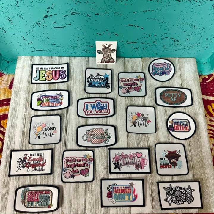 Crazy Heifers Wholesale - Wholesale Patch - DTF Patches V1-Iron on