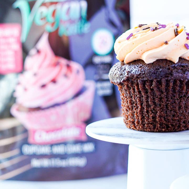 The Vegan Knife, LLC - Vendita all'ingrosso Preparati per torte - Il coltello vegano GF & Vegan Chocolate Cake Mix - #10 Bags (2)