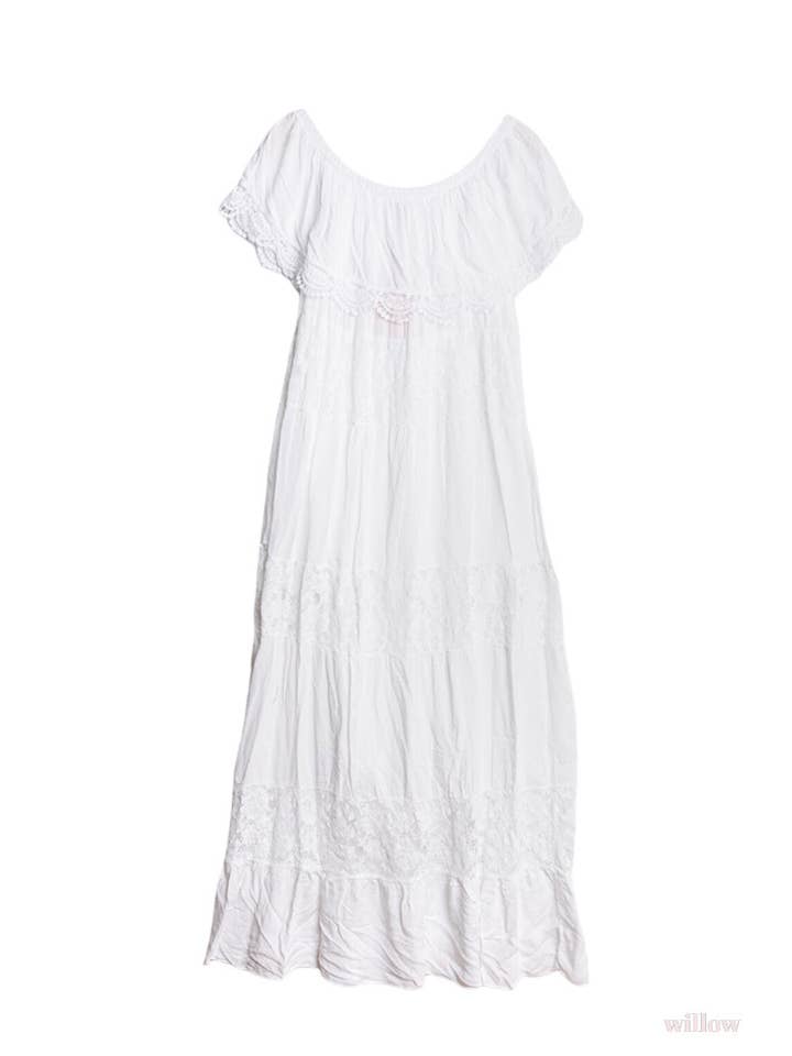 MOONSUN - Wholesale Dress - Women's - Long lace dress