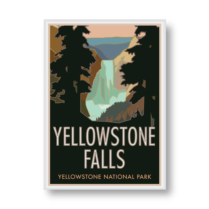 Tracy Arm Fjord - Comfort Colors Heavyweight T-Shirt for wholesale by Travel Posters by M&W Design Co.