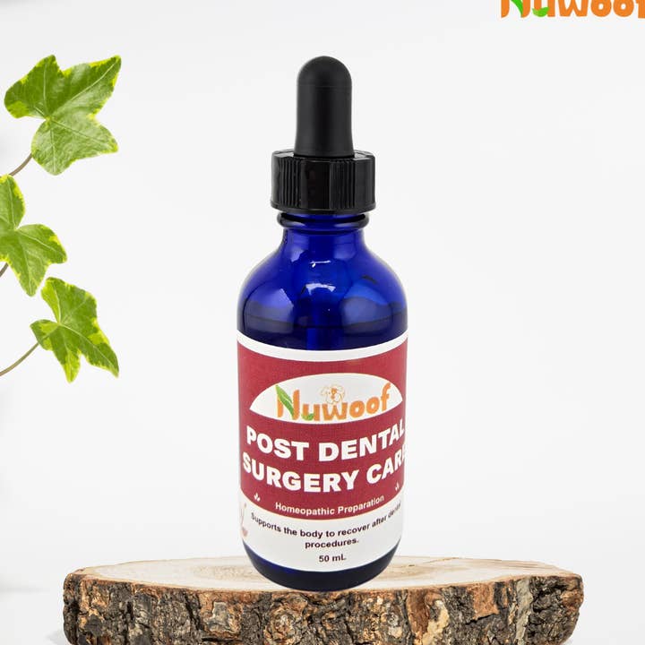 NuWoof Miscela Omeopatica: Post Chirurgia Dentale 50ml per la vendita all'ingrosso da parte di NuWoof