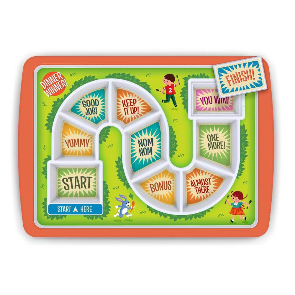 Fred - Wholesale Dinner Plate - Kids & Baby - Dinner Winner - Kids Game Plate1