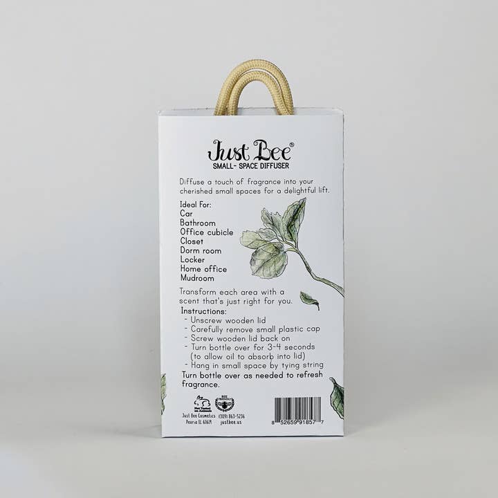 Just Bee - Wholesale Reed Diffuser - Small-Space Hanging Diffuser - Summer Mint