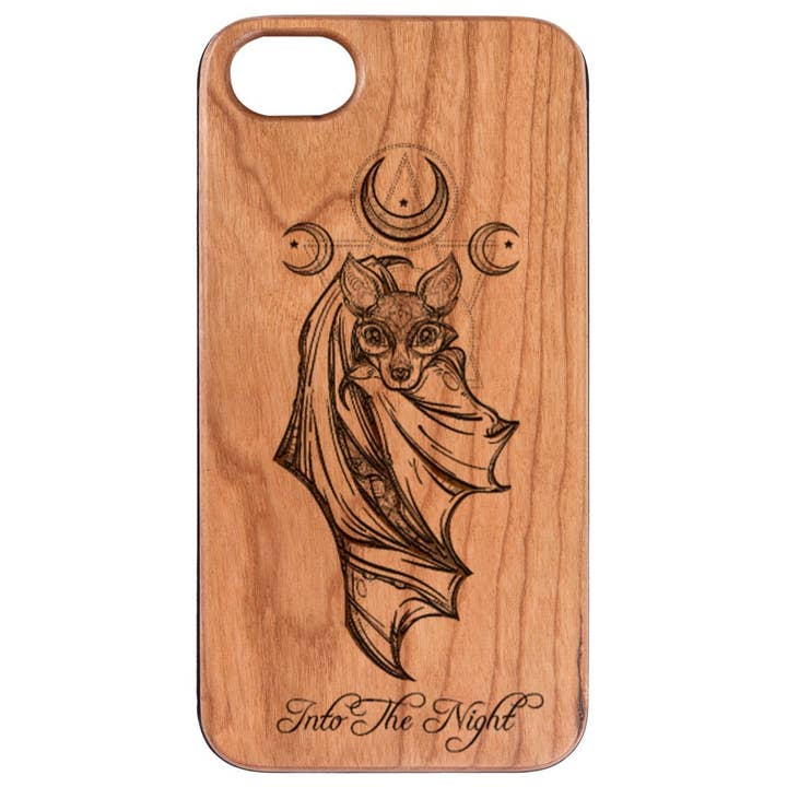 Madeira de cerejeira - morcego gravado por atacado de OTTO CASE