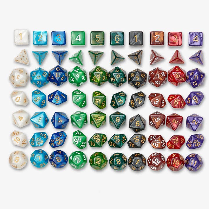 The Twiddlers - Wholesale Dice - Mega Pack of Dungeons & Dragons Dice
