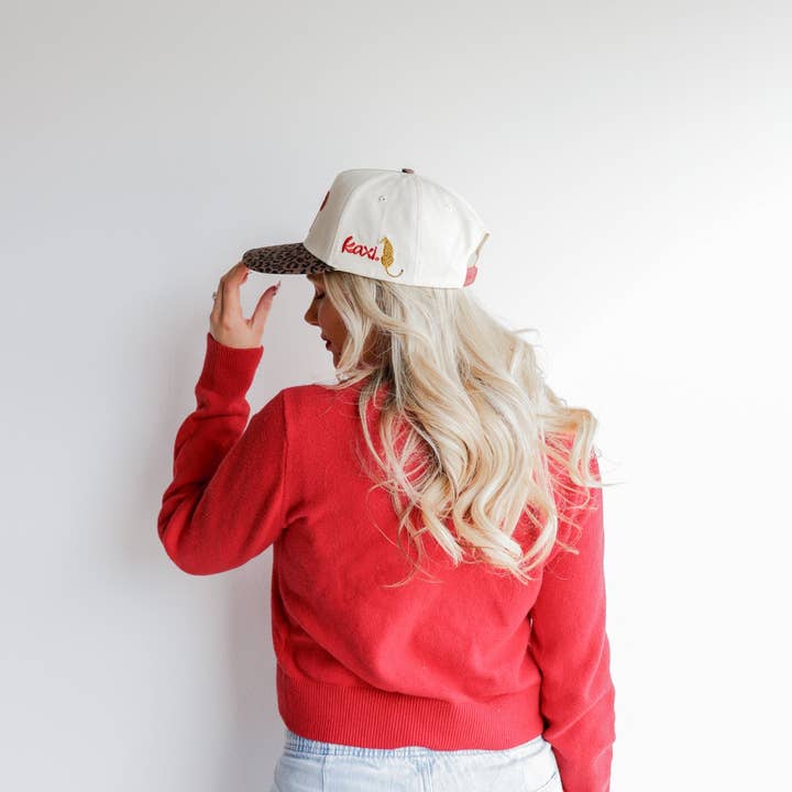 KAXI - Wholesale Trucker Hat - Women's - CHEETAH BOW TRUCKER HAT