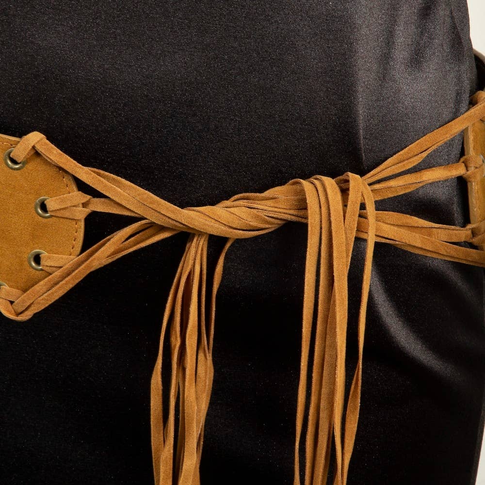 Collections by Fame Accessories - Wholesale Belt - Women's -  Multi Strap Waist Vegan Leather Belt4