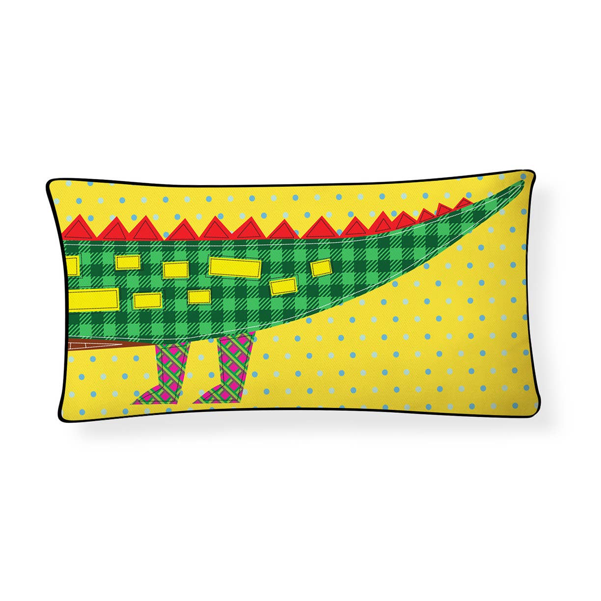 Naked Decor - Wholesale Throw/Decorative Pillow - Crocodile Pillow Case1