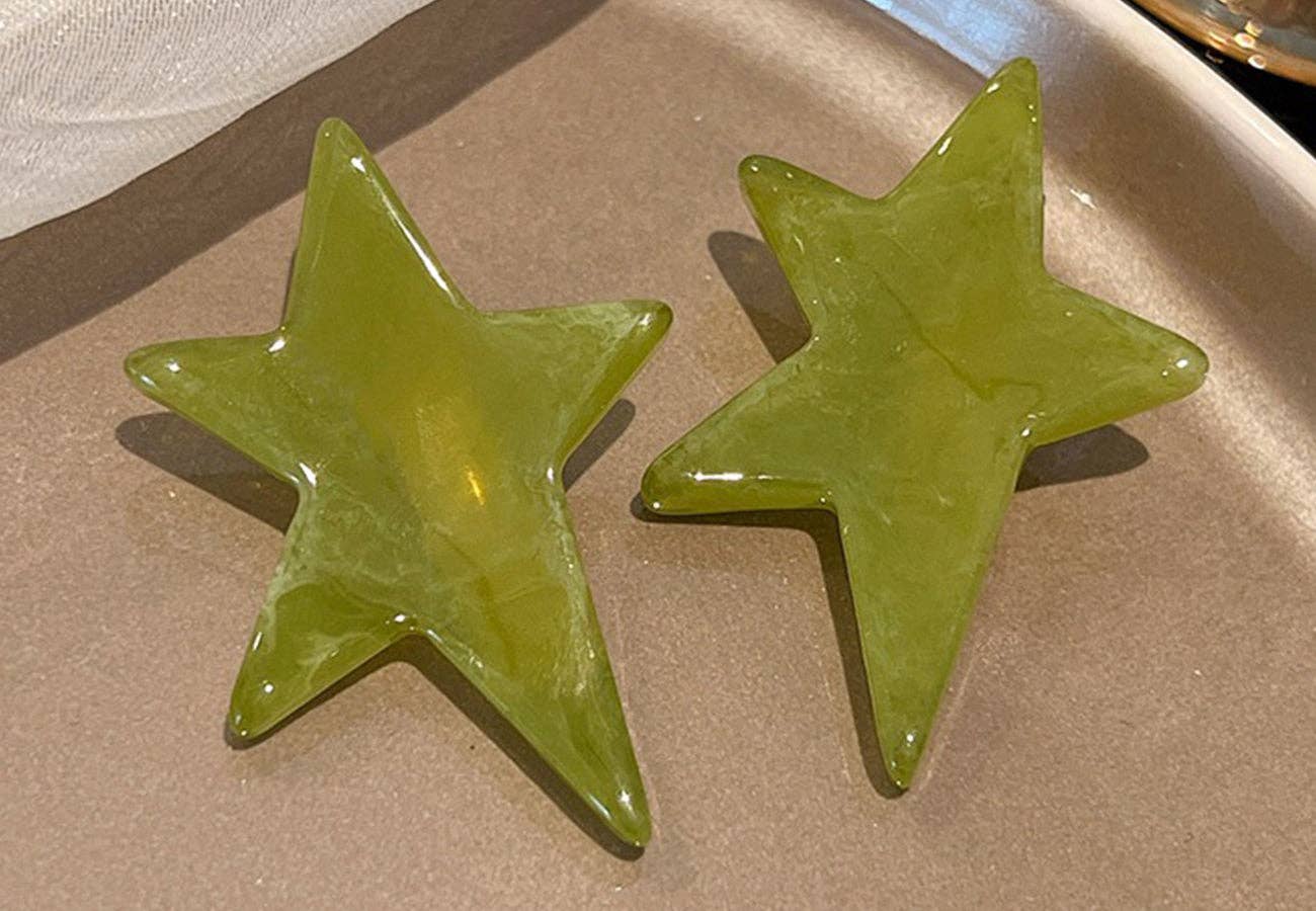 AK Brand - Wholesale Hair Clip - Women's - Irregular Star Hair Clip Set1