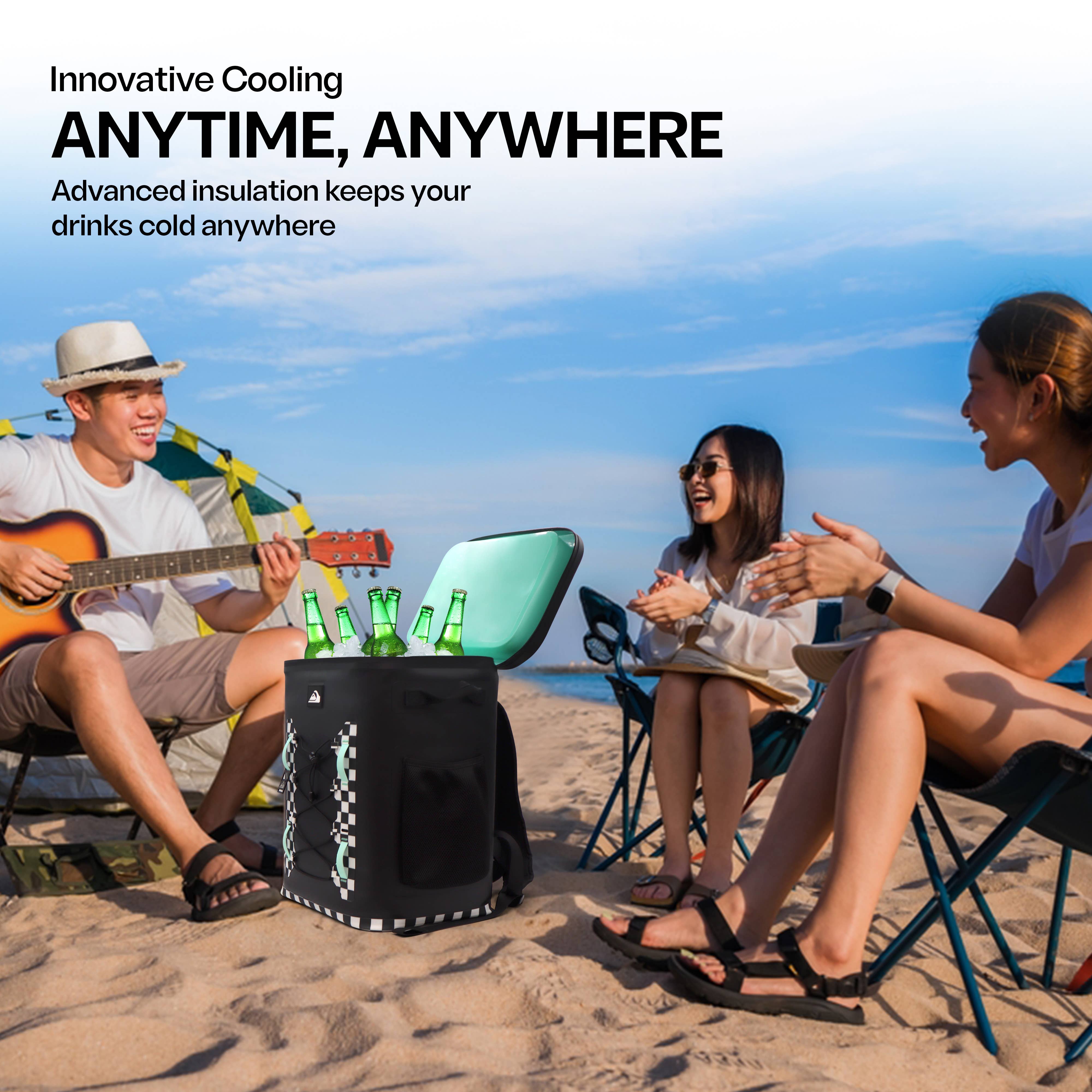 Quiksilver Hydration - Wholesale Cooler/Cooler Bag - Shoreline Collection Backpack Cooler Bag 8