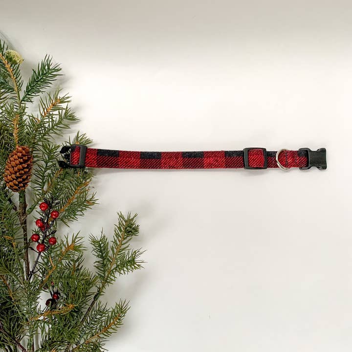 Colarinho de Natal Buffalo Plaid por atacado de Luca and B