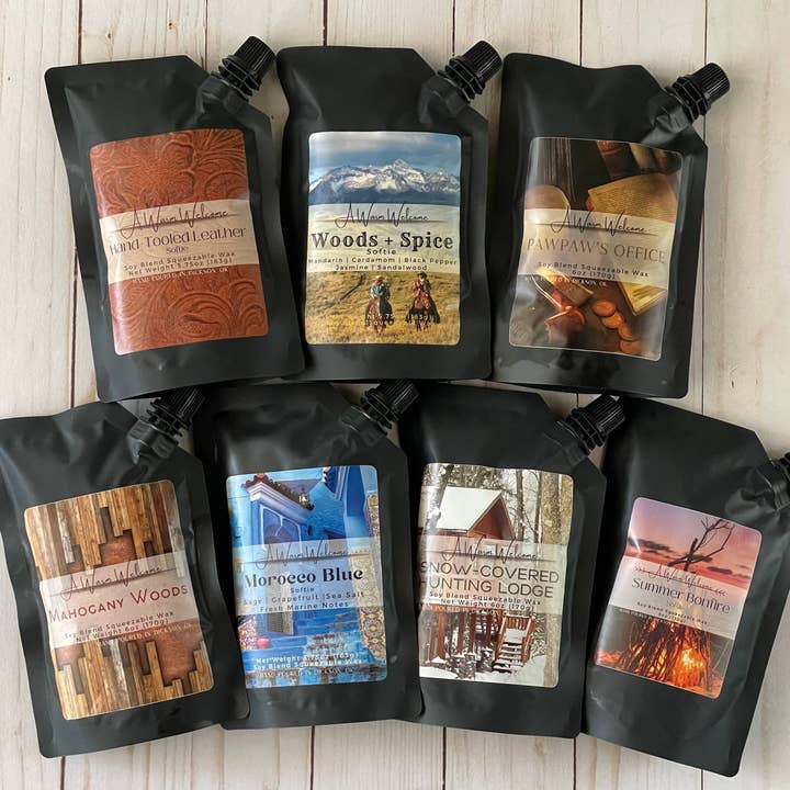 Heavenly Scents - Wholesale Wax Melt - Chestnut + Birch Softie | Squeeze Wax Melt1