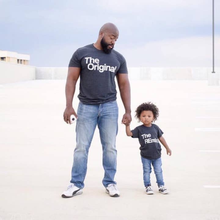 KaAn's Designs - Wholesale Screen Printed T-Shirt - Unisex - The Original The Remix The Encore® Family Matching Shirts - Black