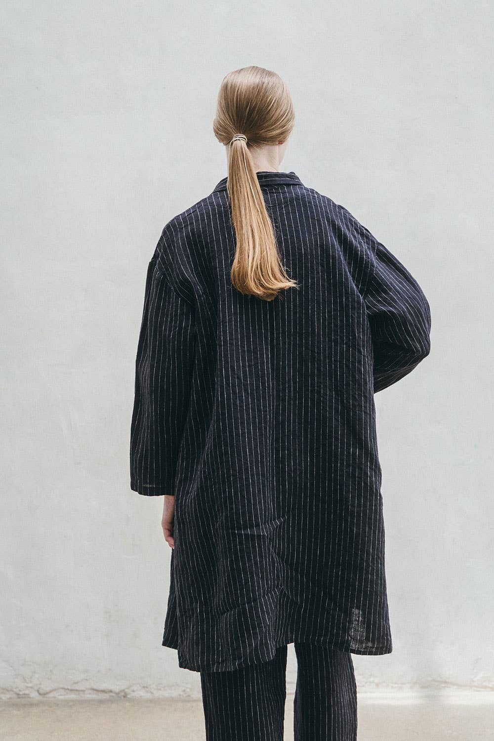 Fog Linen Work - Wholesale Jacket - Women's - Felicity Coat Harper1