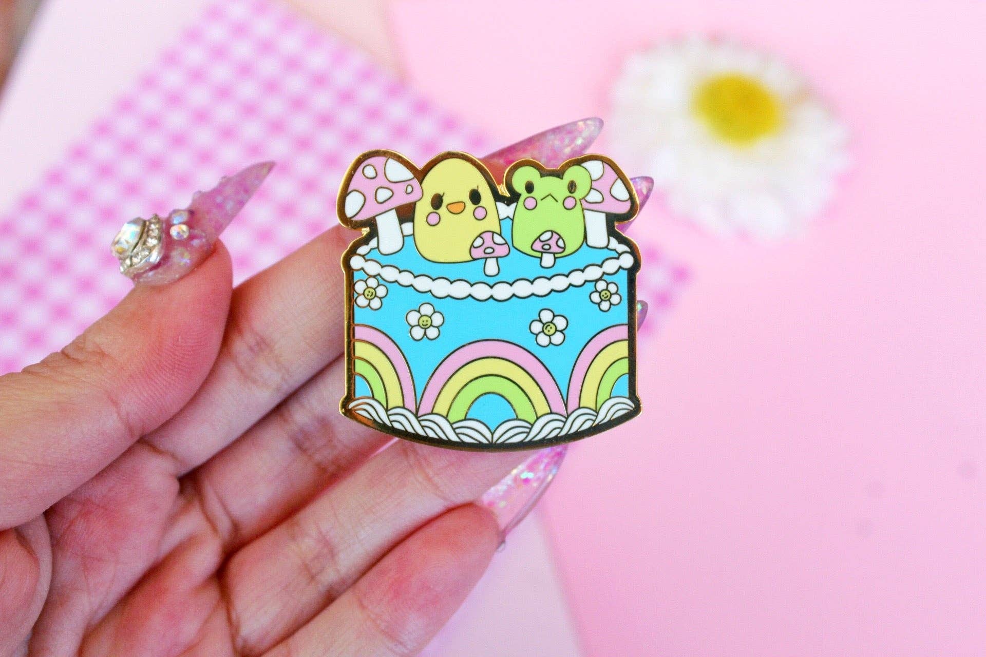 Basura Gang - Wholesale Lapel Pin/Button - Duck Cake Pin1