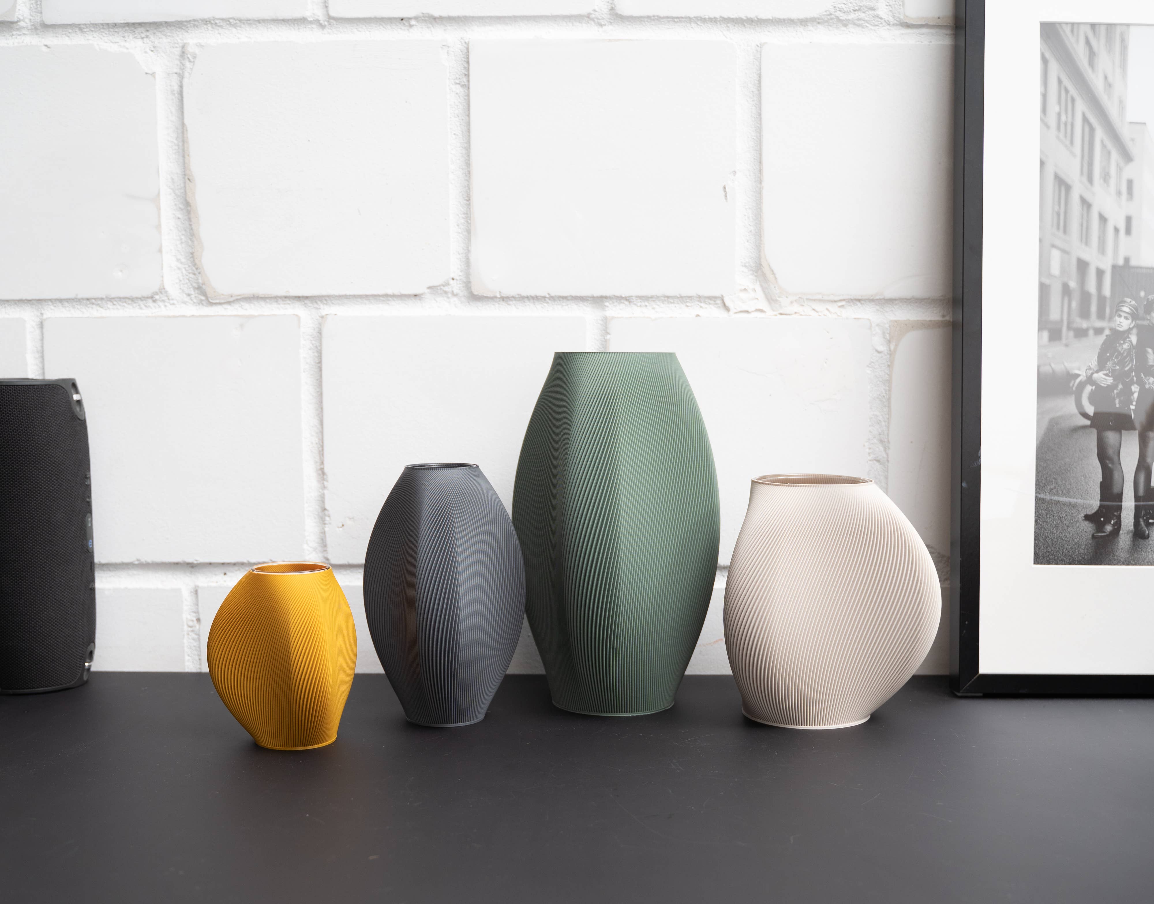 recozy - Wholesale Vase - Bay 3 Vase | recycled materials | incl. glass insert15