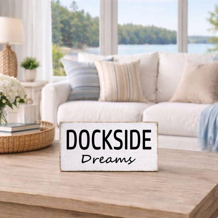 DOCKSIDE DREAMS for wholesale by Dudley's Cottage & Gifts