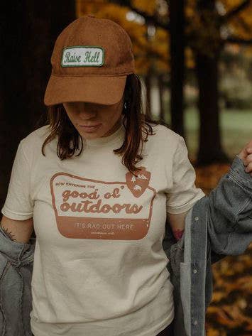 Outdoors National Parks Nature Comfort Colors Graphic Tee for wholesale by Uncommon Wild