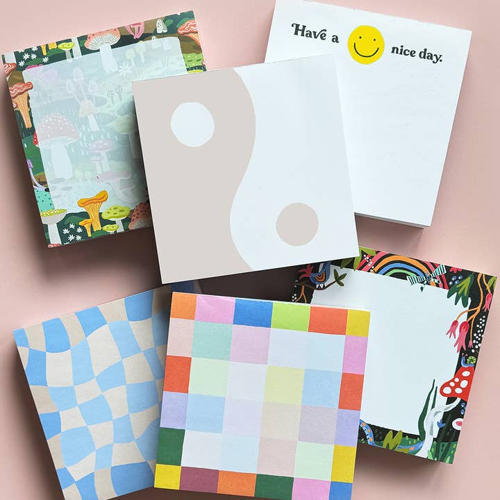 Idlewild Co. - Wholesale Notepad - Yin Yang 200-Sheet Jumbo Desk Pad2